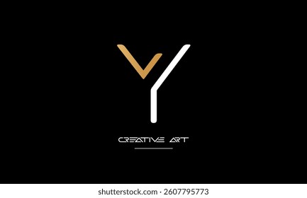 LY, YL, L, Y abstract letters logo monogram