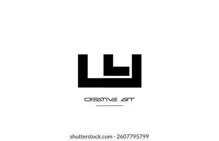 LY, YL, L, Y abstract letters logo monogram