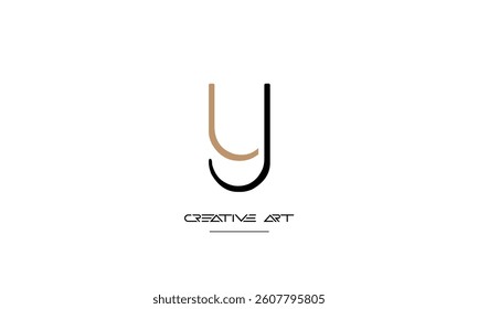 LY, YL, L, Y abstract letters logo monogram
