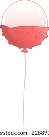 Lychee Balloon Fruit Summer Party Holiday Festival Event Birthday Object Element Design