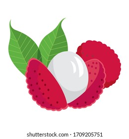 fruta liqueta sobre fondo blanco