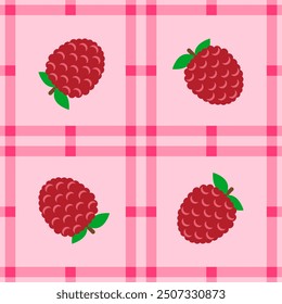 lychee fruit pattern for background
