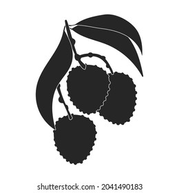 Icono de vector de lápiz.Icono de vector negro aislado en linche de fondo blanco.