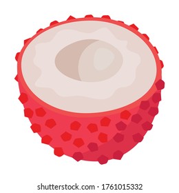 Icono de vector de lixige.Icono de vector de dibujos animados aislado en linche de fondo blanco.
