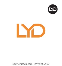 LYD Logo Letter Monogram Design