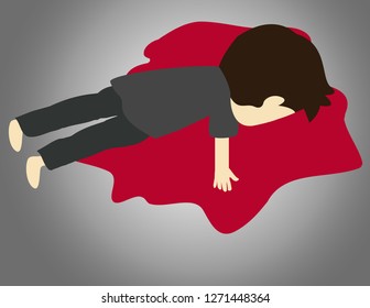 Lying in the blood