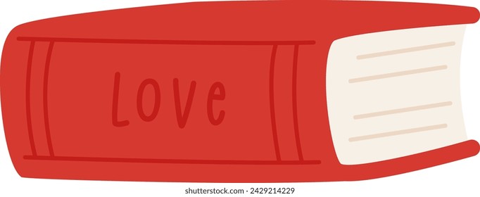 Lying Book Icon Vector Illustration