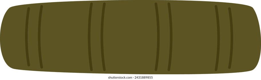 Ilustración vectorial de icono de libro tumbado