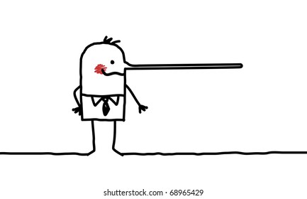 lying businessman