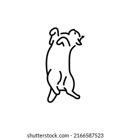 Icono de la línea de color de fondo. Pictograma para página web, aplicación móvil, promoción.