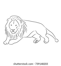 4,624 Lion lying down Images, Stock Photos & Vectors | Shutterstock