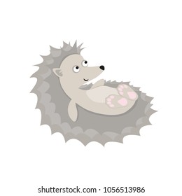 A lying little hedgehog