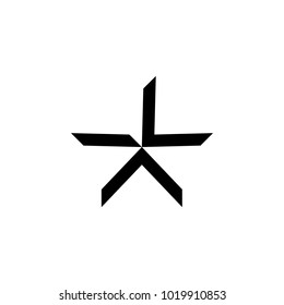 Lykke coin icon. Element of crypto currency for mobile concept and web apps. Thin line  icon for website design and development, app development. Premium icon on white background