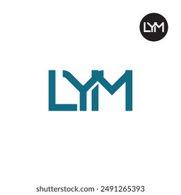 LYM Logo Letter Monogram Design