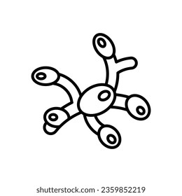 Lymph Nodes icon in vector. Illustration