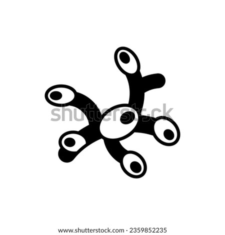 Lymph Nodes icon in vector. Illustration