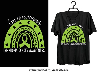 Lymphoma Cancer T-shirt Design. Gift Item Lymphoma Cancer T-shirt Design For All People