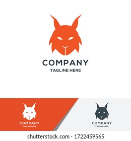 lynx cat logo. suitable for your company