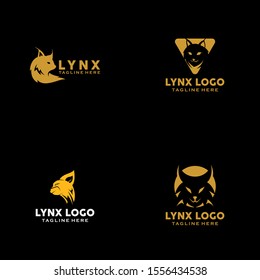 Lynx Logo Design Vector Template