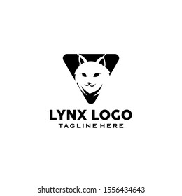 Lynx Logo Design Vector Template