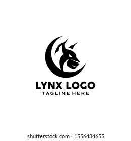 Lynx Logo Design Vector Template