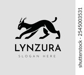 Lynx Logo, Minimal Lynx Logo, Luxury Logo