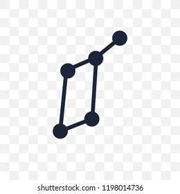 Lyra Constellation transparent icon. Lyra Constellation symbol design from Astronomy collection.
