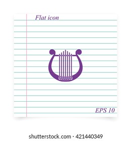 Lyre icon.