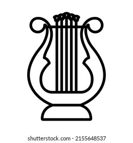 1,485 Lyre Outline Images, Stock Photos & Vectors | Shutterstock