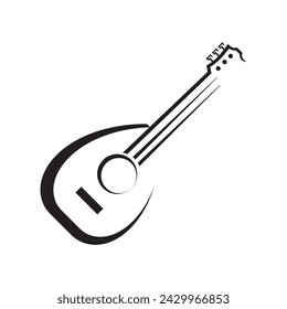 lyre icon vector illustration design template