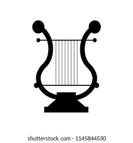 lyre icon vector icon. Simple element illustration. lyre symbol design. Can be used for web and mobile.