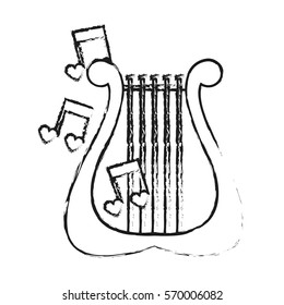 lyre instrument icon