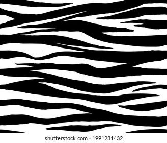 The lyrical pattern of the fabric resembles a zebra animal, which is similar to the pattern of military armor