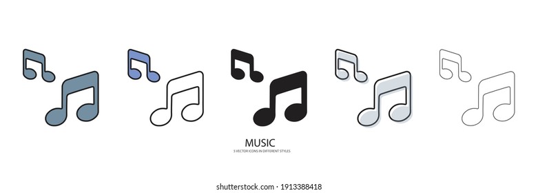 lyrics music vector type icon