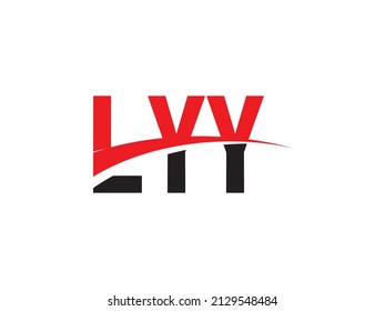 LYY Letter Initial Logo Design Vektorgrafik