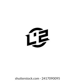 Logotipo inicial del juego LZ, diseño de banners para tu equipo de deportes electrónicos o streaming