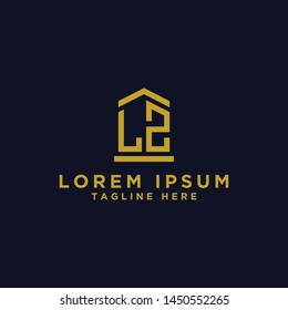 LZ letters Initial / Monogram icons. - Vector inspiration logo design - Vector