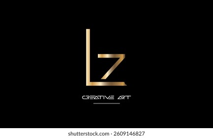 LZ, ZL, L, Z abstract letters logo monogram