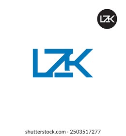 LZK Logo Letter Monogram Design