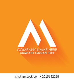 M Abstrakte Anfangsbuchstaben Symbol Logo, M Monogramm Buchstaben, M modernes Logo in Vector.