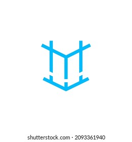 M Apartment Luxury Modern Logo Vector and Stock Images