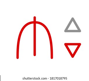 M, AZN, 944, Manat, Azerbaijan Banking Currency icon typography logo banner set isolated on background. Abstract concept graphic element. Collection of currency symbols ISO 4217 signs used in country