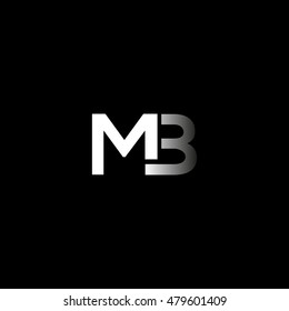 M B Letter Logo Design