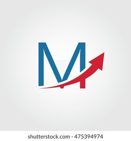 M business logo