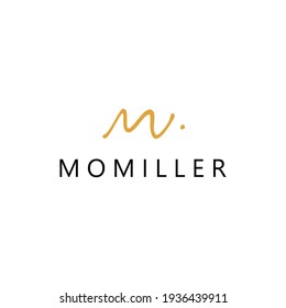 m business logo tamplate beautifull