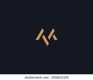 Vector del logotipo de la empresa M con mayor resolución.