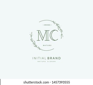 Similar Images, Stock Photos & Vectors of M MM Beauty vector initial ...