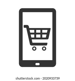 m commerce icon design vector