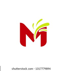 M company vector logo and symbol Design
