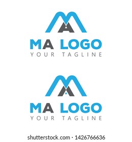 M A Creative Logo Design